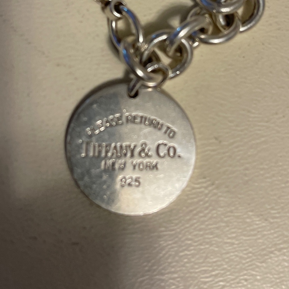 Silver Tiffany bracelet